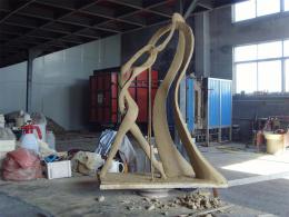 hj1710 不銹鋼雕塑—舞 小稿_青島國際服裝城不銹鋼雕塑、石雕、玻璃鋼雕塑_濱州宏景雕塑有限公司