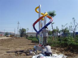 hj1741 不銹鋼雕塑-針線之魅_青島國際服裝城不銹鋼雕塑、石雕、玻璃鋼雕塑_濱州宏景雕塑有限公司